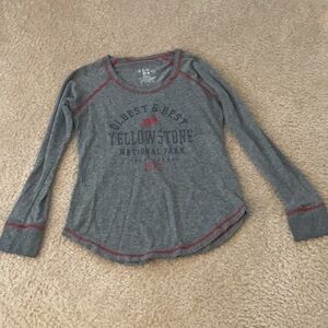 Yellowstone Baseball Style Shirt, Size Small